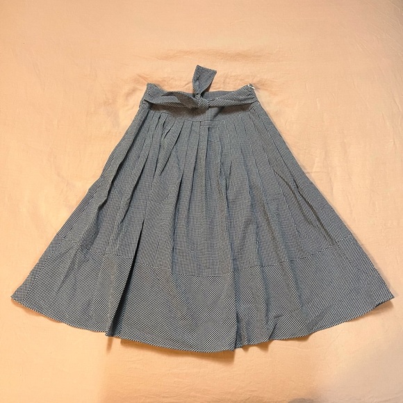 Brooks Brothers Dresses & Skirts - Brooks Brothers Navy and White Gingham Skirt. Size 10